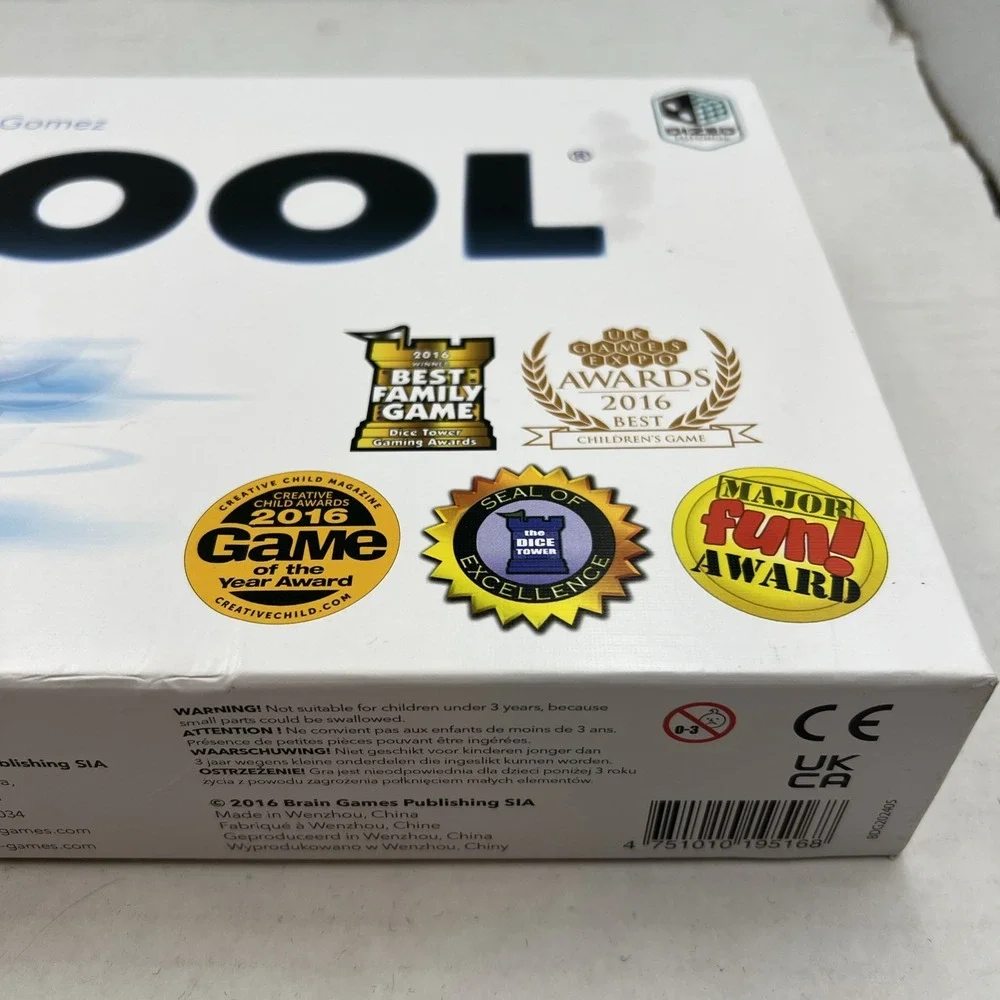 Ice Cool Family Board Game Brain Games 2016 Award Winning Penguins 100% Complete